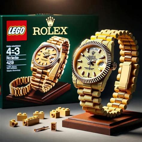 lego watches rolex|rolex lego set.